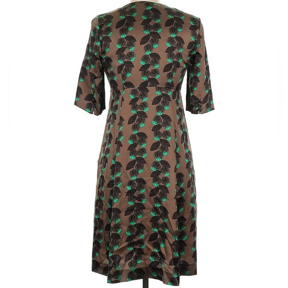 Orla Kiely Silk Print Midi Dress Elbow Sleeve Like New
Irish Vintage Vibe Small - Picture 2 of 11
